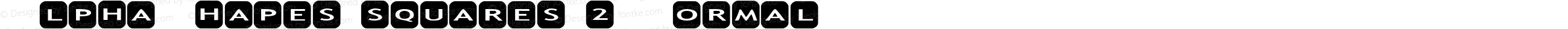 AlphaShapes squares 2 Normal