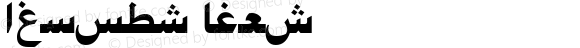 Arabic Bold