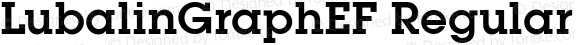 LubalinGraphEF Regular