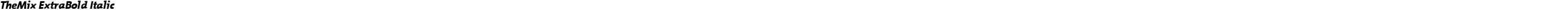 TheMix ExtraBold Italic