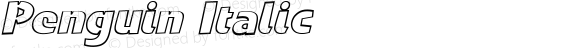 Penguin-OutlineItalic