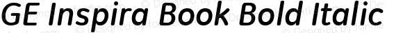 GE Inspira Book Bold Italic