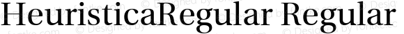 HeuristicaRegular Regular