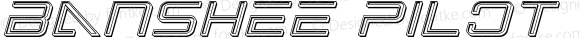 Banshee Pilot Engraved Italic Italic Version 1.0; 2016