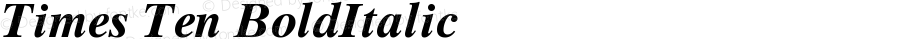 Times Ten CE Bold Italic