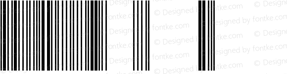 Barcode 3 of 9 Bold