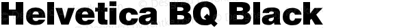 Helvetica BQ Black
