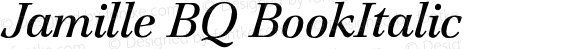 Jamille Book Italic