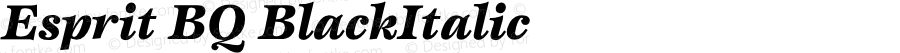 Esprit* Black Italic