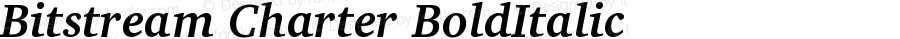 Bitstream Charter Bold Italic