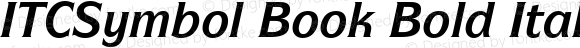 ITCSymbol Book Bold Italic