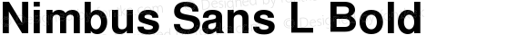 Nimbus Sans L Bold