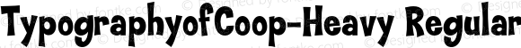 TypographyofCoop-Heavy Regular