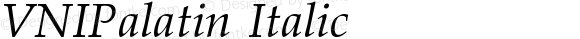 VNIPalatin-Italic