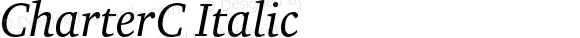 CharterC-Italic