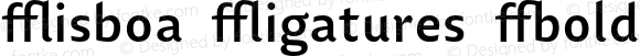 Lisboa Ligatures Bold