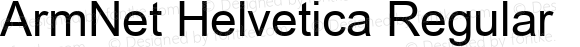 ArmNet Helvetica Regular