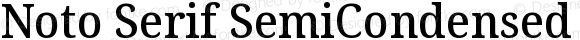 Noto Serif SemiCondensed Medium