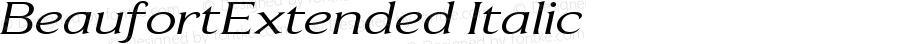 BeaufortExtended-Italic