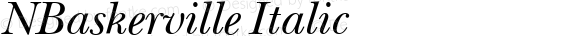 NBaskerville Italic