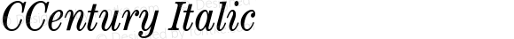 CCentury Italic