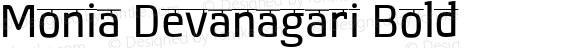 Monia Devanagari Demi Bold