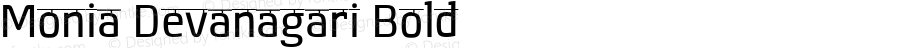 Monia Devanagari Demi Bold