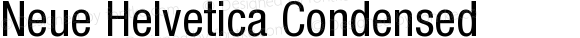Helvetica Neue LT 57 Condensed