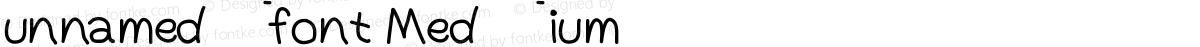 unnamedfont Medium