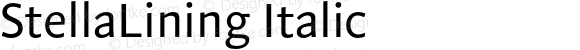 StellaLining Italic