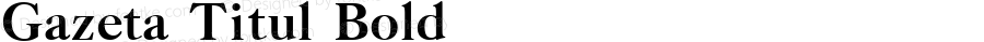 Gazeta Titul Bold:001.001