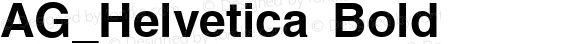 AG_Helvetica Bold