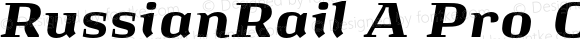 RussianRail A Pro OSF Bold Italic