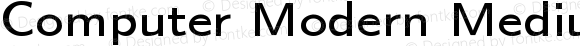 Computer Modern Sans Serif