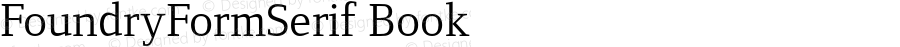 FoundryFormSerif-BookOSF