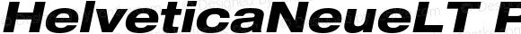 HelveticaNeueLT Pro 63 MdEx Bold Italic