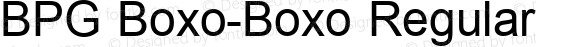 BPG Boxo-Boxo Regular