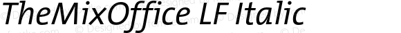 TheMixOffice LF Italic