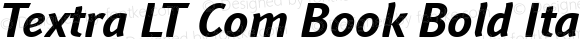 Textra LT Com Bold Italic