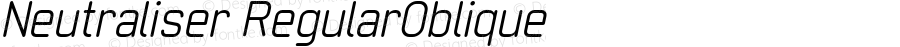 Neutraliser RegularOblique