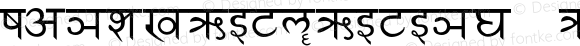 SanskritWriting Regular 001.000