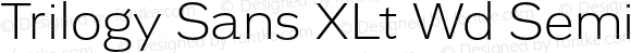 Trilogy Sans XLt Wd Semi-expanded