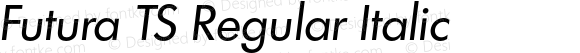 FuturaTS-RegularItalic