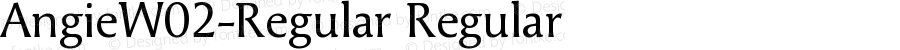 AngieW02-Regular Regular Version 7.504
