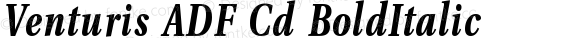 Venturis ADF Cd Bold Italic