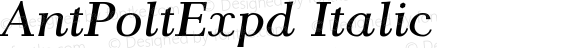 AntPoltExpd Italic