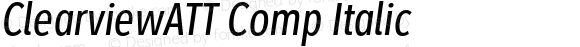 ClearviewATT Comp Italic