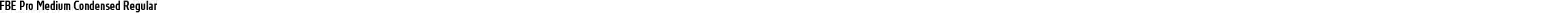 FBE Pro Medium Condensed Regular