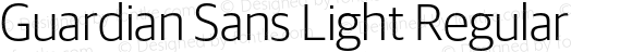 Guardian Sans Light Regular