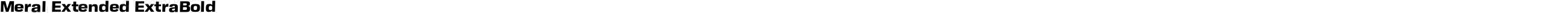 Meral Extended ExtraBold